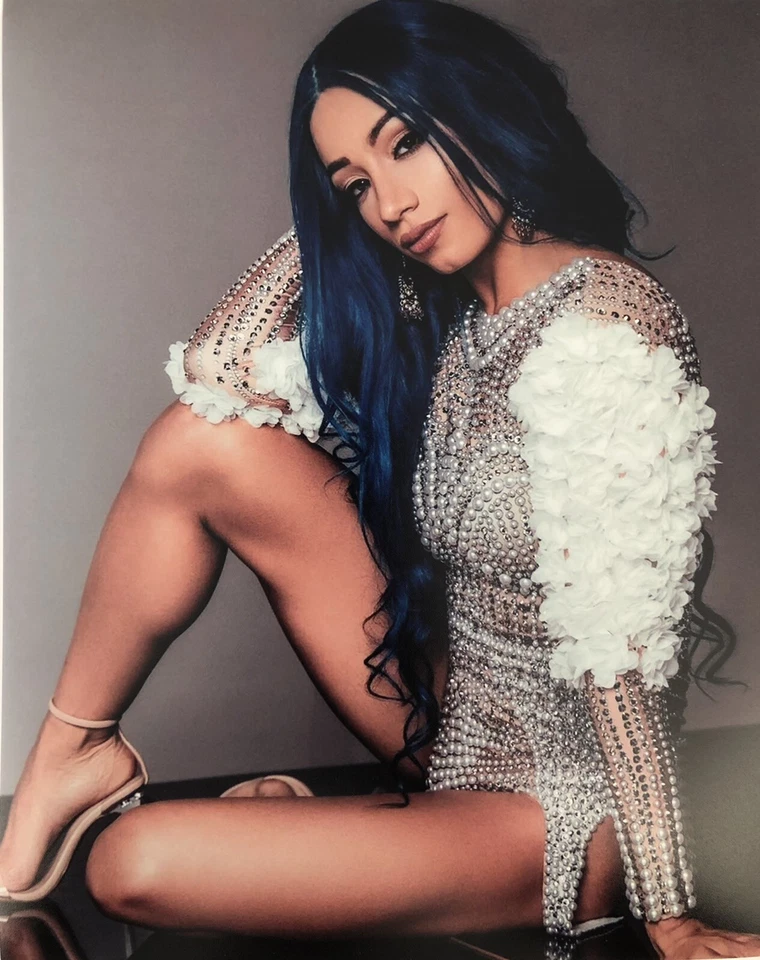 Fotografía Mercedes Mone Sasha Banks 8x10 AEW WWE NXT Foto 1 de 1