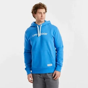Life Is Good LIG Sudadera con capucha Simply True Fleece Pullover Hoodie para hombres, mediana - Imagen 1 de 10