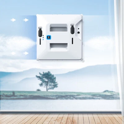 Intelligent Fensterputzroboter mit Dual-Sprüher,Fernbedienung,Sicherheitsseil - Bild 1 von 4