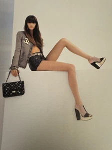 CHANEL 4 Page Print Ad Vogue Magazine 2007 Freja Beha High Heels Karl Lagerfeld - Picture 1 of 8