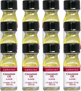 Cinnamon Oil SS Flavor, 1 dram bottle (.0125 fl oz - 3.7ml) 12 pack - Picture 1 of 5
