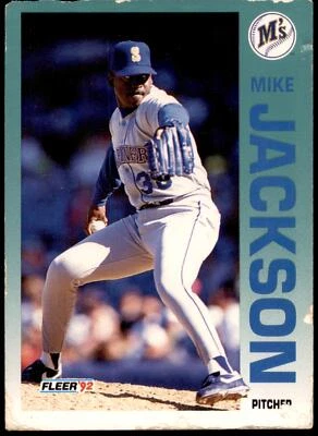 Mike Jackson #282b 1992 Fleer - Image 1 of 2