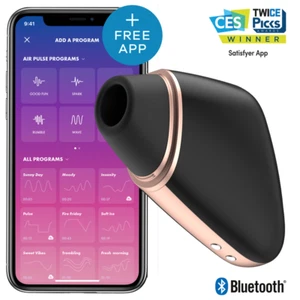 SATISFYER LOVE TRIANGLE ESTIMULADOR Y VIBRADOR - NEGRO ENVÍO DISCRETO 24H - Imagen 1 de 7