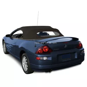 Mitsibushi Eclipse 2000-2005 Convertible Top, Black Cloth, Glass Window - Picture 1 of 3