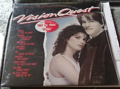 Vision Quest,  Soundtrack Various Artists NOS SEALED LP with Hype Sticker 1985 - Image 1 of 4