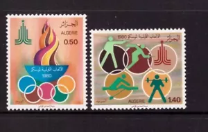 Argelia 1980 Conjunto Juegos Olímpicos MNH sellos como nuevos - Imagen 1 de 1