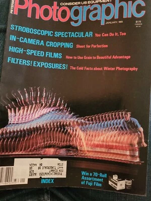 Petersen's Photographic Magazine January 1985 Camera, Photography EUC VG+ - Image 1 of 4