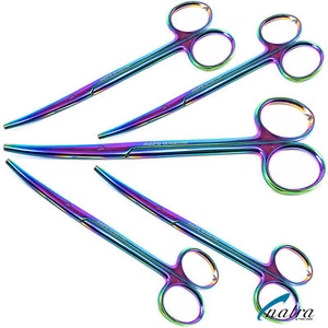 5x Tijeras Metzbaum romas curvas 16 cm sección quirúrgica médica - Imagen 1 de 4