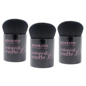 Foundation Kabuki Brush Bourjois Matte Mineral Powder Makeup Applicator 3 Pack - Picture 1 of 1