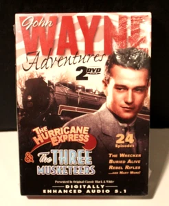 John Wayne Adventures (DVD, 2005, 2-Disc Set) - Foto 1 di 3