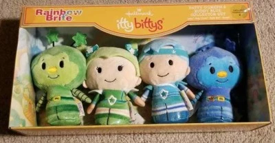 Hallmark Itty Bittys Rainbow Brite Patty O'Green Buddy Blue Collector Set  - Image 1 of 4