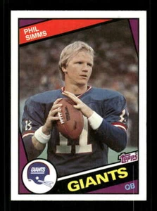 1984 Topps #320 Phil Simms NM-MT NY Giants BXCP18 - Picture 1 of 2