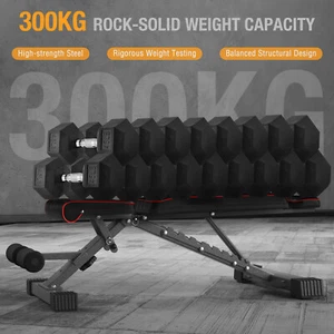 Einstellbare Bankpresse Gewicht Bank Workout Gym Training Ganzkörper Workout - Bild 1 von 11