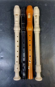 Yamaha Kingsley Hohner Recorder Lot ~ Wood Plastic - Picture 1 of 5