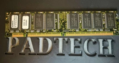 32MB Siemens HYS64V4120GU PC66 SDRAM 168-Pin DIMM Memory Ram Tested - Image 1 of 2