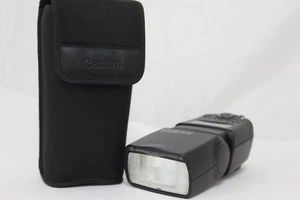 Canon Speedlite 430EX II TTL Flash Soft Case Included Mint Condition JAPAN - Picture 1 of 7
