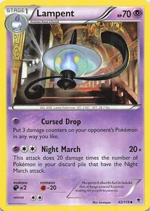 Lampent Uncommon XY - Phantom Forces 42/119 LP Normal - Picture 1 of 2
