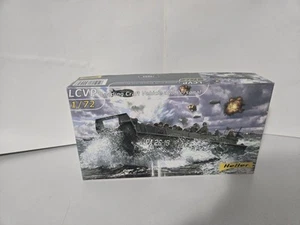 Vintage Heller 1-72 Landing Craft Vehicle & Personal OBOC New Sweet - Picture 1 of 6