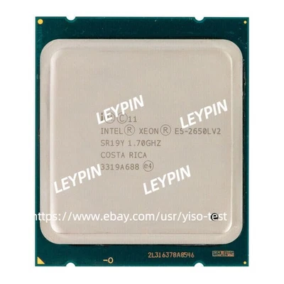 Intel Xeon E5-2650L V2 E5-2650LV2 1.70GHz 10 Core 25MB LGA 2011 CPU Processor - Image 1 of 2
