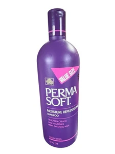 New Vintage Stock Perma Soft Shampoo , 1990, NEW Large 32 Oz Movie Prop Full 90s - Picture 1 of 3