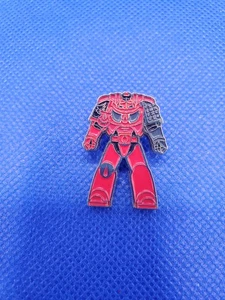 Warhammer Plus Exclusive 40K Blood Angels of Death Lapel Pin Badge Sgt Kazarion - Picture 1 of 5
