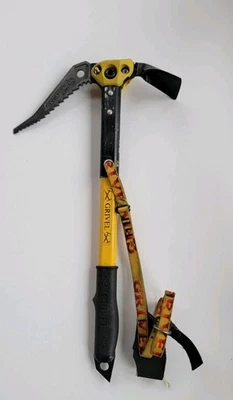 Hacha de hielo Grivel Evolution con eslinga de agarre original, 19 pulgadas, Italia Foto 1 de 4