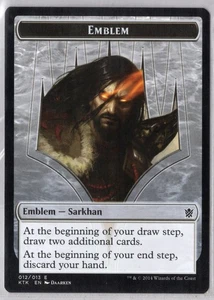1x Sarkhan, the Dragonspeaker Emblem - Khans of Tarkir - Near Mint - Bild 1 von 1