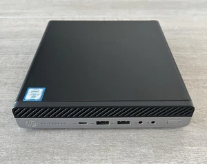 HP EliteDesk 800 G3 Wi-Fi Mini Computer Intel i7-7600T 2.8GHz 16GB RAM 256GB SSD - Picture 1 of 7