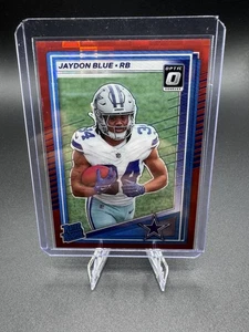 Panini Donruss 2025 - Jaydon azul - rojo Pandora Prizm #308 Cowboys SP - Imagen 1 de 2