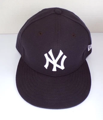 2019 CC Sabathia #52 NY Yankees vs. Texas Rangers Game-Used New Era Cap COA - Image 1 of 4