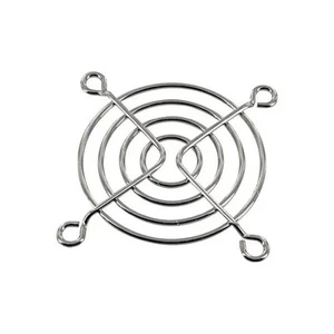 WFG24, Globe Motors Round Grill for 60mm (1.6") Size Box Fans ~ Chrome Wire - Picture 1 of 1