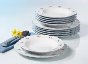 Tafelservice 12tlg 6 Personen Streublume Sonate Seltmann Weiden Porzellan - Bild 1 von 2