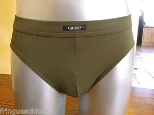 slip lycra kaki homme GIULIO taille XL valeur 29€ - Picture 1 of 2