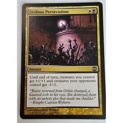 MTG Magic The Gathering Zealous Persecution Instant Card Alara Reborn - Image 1 of 2