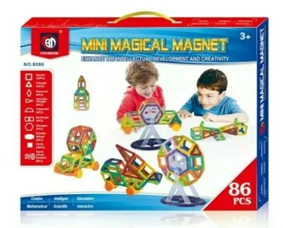 Mini magical magnet playset 86 pcs intellectual development 3+ - Image 1 of 4
