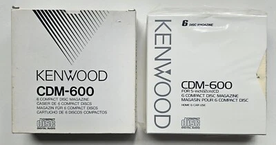 Cartucho de cargador cambiador de CD Kenwood CDM-600 JAPÓN Foto 1 de 3