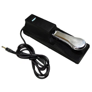 HQRP Sustain Pedal Piano Estilo para Sintetizadores Serie Yamaha Teclados FC4 FC4A - Imagen 1 de 14