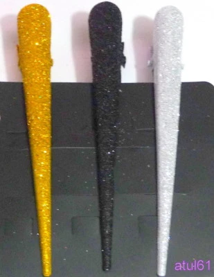 Large Glitter Concorde Hair Grip Crocodile Beak Clip Hair Clips Accessories New