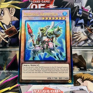 Yugioh Mermail Abyssteus RA03-EN007 (Textured) PUR 1st Ed Near Mint - Picture 1 of 1