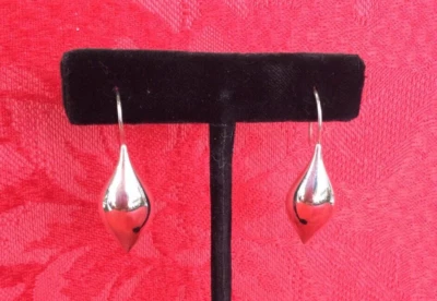 Серьги-капли из стерлингового серебра Michael Dawkins 2138 - Изображение 1 из 4