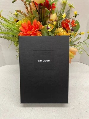 Yves Saint Laurent YSL Black Leather Clutch with Chain - Image 1 of 4