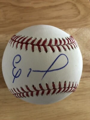 Eloy Jimenez Chicago White Sox Signed ROML Baseball W JSA - Image 1 of 3