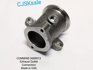 CUMMINS 3689012 Exhaust Outlet Connection Made In USA (NEW). - Picture 1 of 9