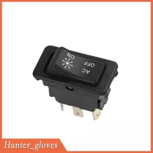 Interruptor basculante de aire acondicionado delantero botón negro repuesto para Peterbilt - Imagen 1 de 7