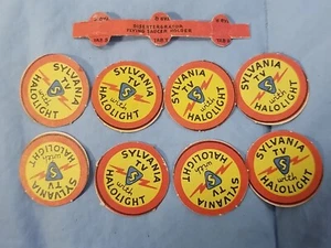 1950’s Sylvania Television TV Halolight Flying Saucer targets? Game? Advertising - Picture 1 of 11