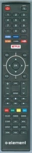 Mando a distancia Element 845-058-03B03 genuino OEM para televisores de alta definición con baterías - Imagen 1 de 1