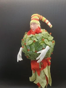 Krinkles Mistletoe Ball Figurine Patience Brewster Dept 56 No Box 11 in - Picture 1 of 3