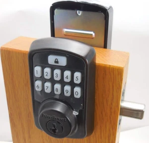 Teclado Kwikset Aura bloqueo Bluetooth cerrojo veneciano bronce 942BLEDB11P #89n - Imagen 1 de 5