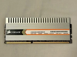 Corsair XMS3 CM3X2G1600C9DHX 2GB PC3-12800 DDR3-1600MHz Desktop PC Memory RAM - Picture 1 of 5