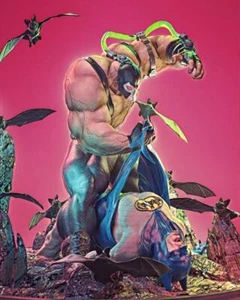 Bane vs. Batman Resin Sculpture Statue Model Kit  DC  Unpainted/Unassembled - Picture 1 of 1